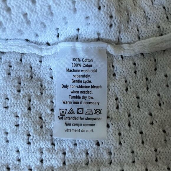 Janie and Jack White Cardigan Sweater - Picture 5 of 6